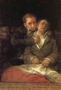 Self-Portrait with Dr Arrieta Francisco Goya